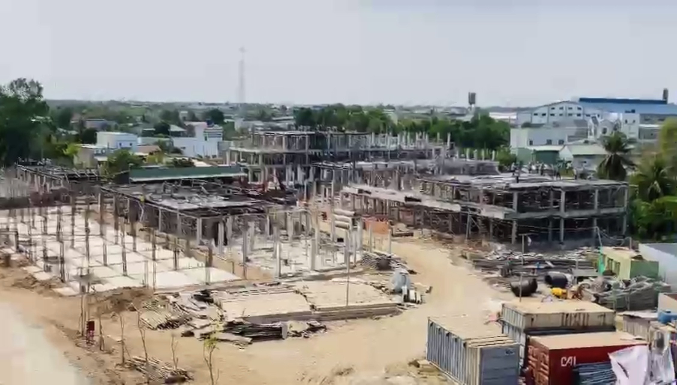 Xuân Thảo Residence - Khu dân cư nghỉ dưỡng đầu tiên tại phía Tây Nam TP.HCM 2 Thực tế dự án đang thi công